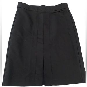 Tailored Black Dress Skirt